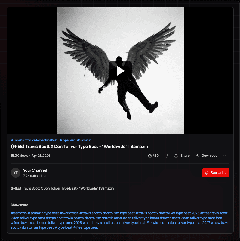 Video output with effects