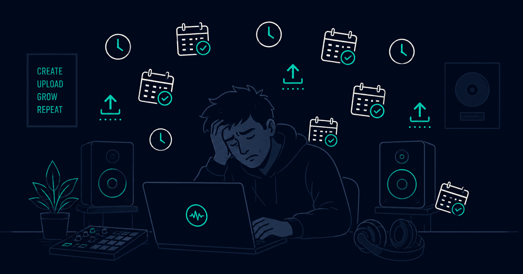 How Often Should You Upload Type Beats? (The Data Says It's Not Daily)